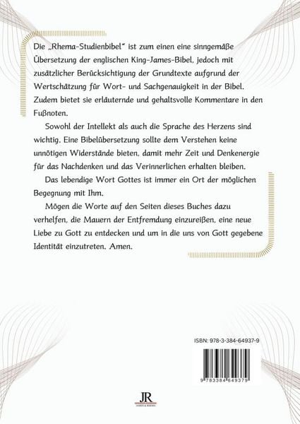 Produktbild: Der R&ouml;merbrief - Studienbibel
