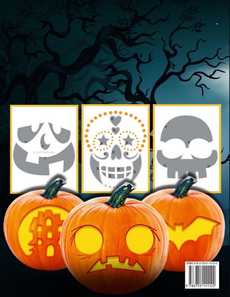 Produktbild: Halloween Pumpkin Carving Stencils