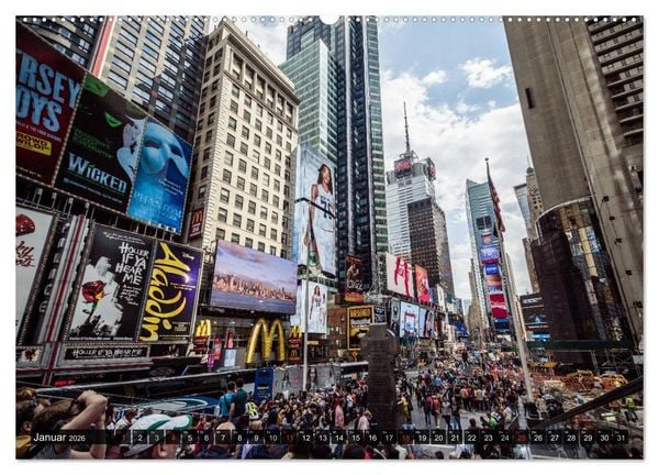 Produktbild: Amerikanische Ostk&uuml;ste (hochwertiger Premium Wandkalender 2026 DIN A2 quer), Kunstdruck in Hochglanz