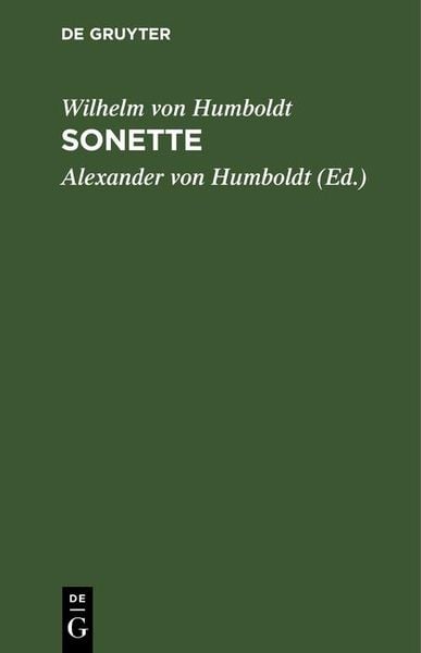 Produktbild: Sonette