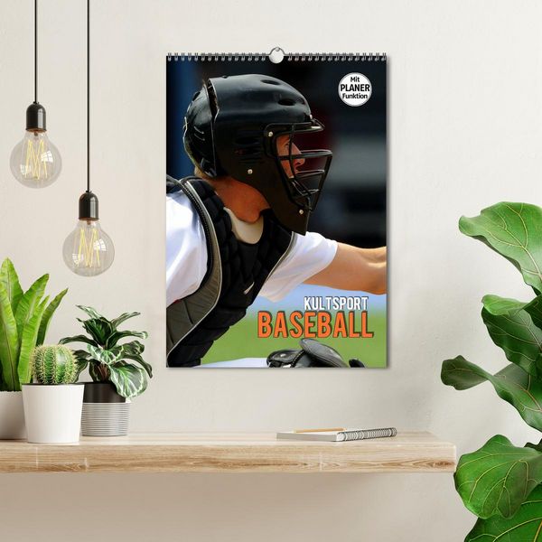 Produktbild: Kultsport Baseball (Wandkalender 2026 DIN A3 hoch), CALVENDO Monatskalender