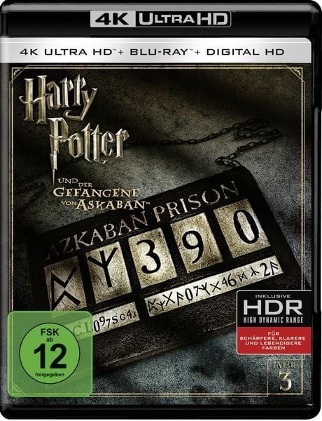 Harry Potter und der Gefangene von Askaban (4K Ultra HD) (+ Blu-ray)