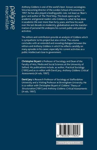 Produktbild: The Contemporary Giddens