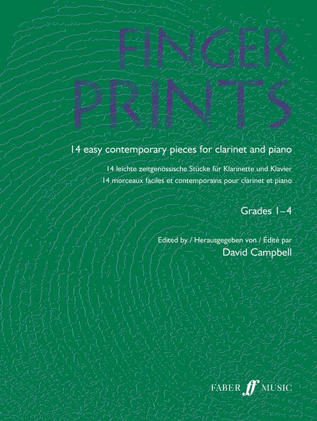Produktbild: Fingerprints for Clarinet and Piano