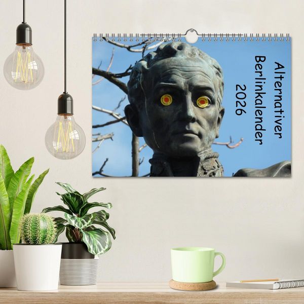 Produktbild: Alternativer Berlinkalender (Wandkalender 2026 DIN A4 quer), CALVENDO Monatskalender