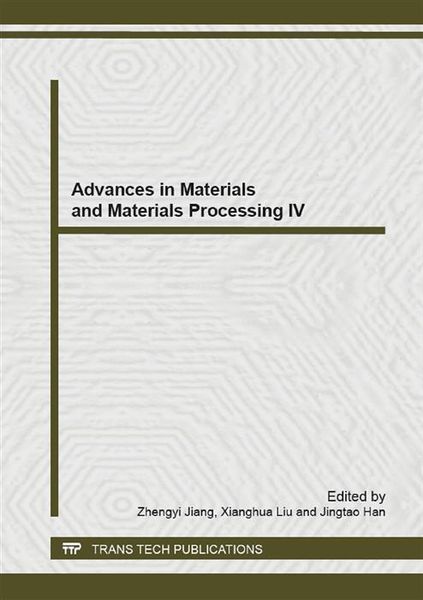Produktbild: Advances in Materials and Materials Processing IV