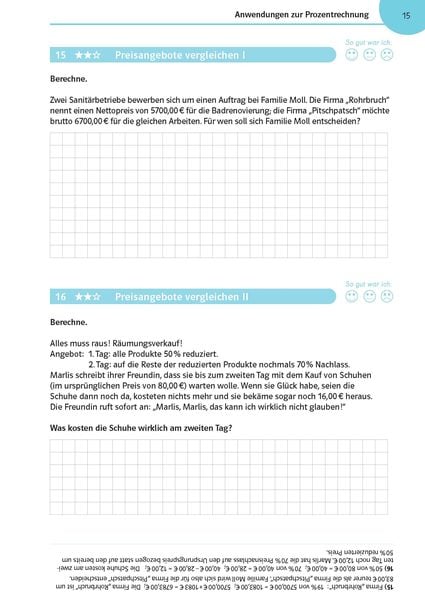 Mathe üben bis es sitzt 7./8. Klasse