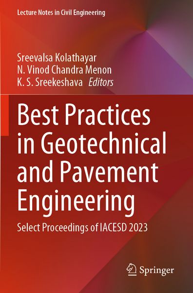 Produktbild: Best Practices in Geotechnical and Pavement Engineering