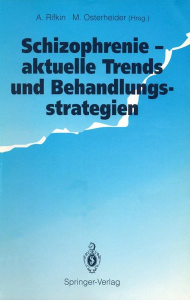 Produktbild: Schizophrenie - aktuelle Trends und Behandlungsstrategien