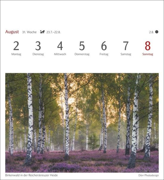 Produktbild: Farben der Natur Postkartenkalender 2027 - Wochenkalender mit 53 Postkarten