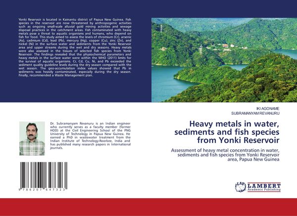 Produktbild: Heavy metals in water, sediments and fish species from Yonki Reservoir