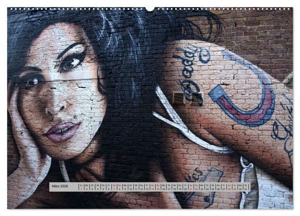 Produktbild: Street Art in London - cool, stylisch und hochprofessionell (Wandkalender 2026 DIN A2 quer), CALVENDO Monatskalender
