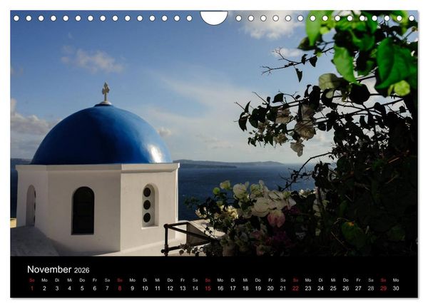 Produktbild: Kykladen - Inseln im Licht (Wandkalender 2026 DIN A4 quer), CALVENDO Monatskalender