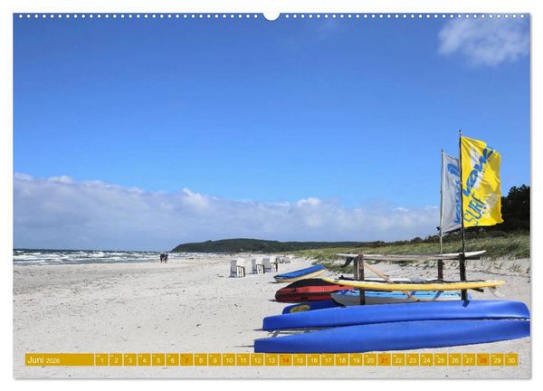 Produktbild: Insel Hiddensee - Stimmungen und Sehns&uuml;chte (Wandkalender 2026 DIN A2 quer), CALVENDO Monatskalender