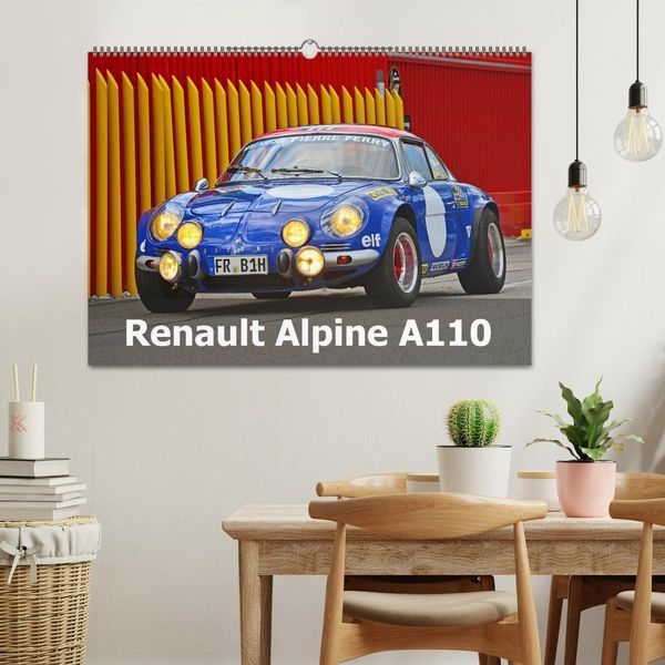 Produktbild: Renault Alpine A110 (Wandkalender 2026 DIN A2 quer), CALVENDO Monatskalender