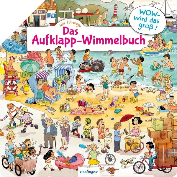 Das Aufklapp-Wimmelbuch, Gebundene Ausgabe von , Esslinger in der Thienemann-Esslinger Verlag GmbH, 978-3-480-23986-3