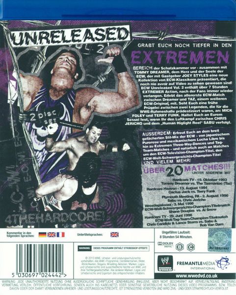 Produktbild: ECW Unreleased Vol. 2 [2 BRs]