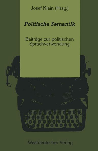 Produktbild: Politische Semantik