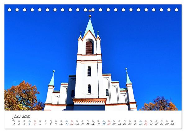 Produktbild: Cottbusser Ansichten (Tischkalender 2026 DIN A5 quer), CALVENDO Monatskalender