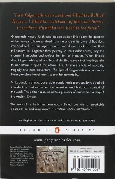 Produktbild: The Epic of Gilgamesh