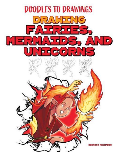 Produktbild: Drawing Fairies, Mermaids, and Unicorns