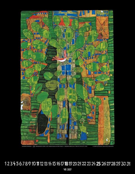 Produktbild: Hundertwasser Art Calendar 2027