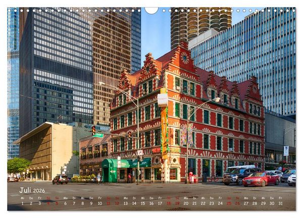 Produktbild: Chicago - Stadt der Ebenen (Wandkalender 2026 DIN A3 quer), CALVENDO Monatskalender