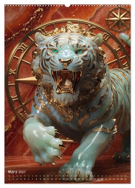 Produktbild: ZODIAK JADE IMPERIAL (Wandkalender 2027 DIN A2 hoch), CALVENDO Monatskalender