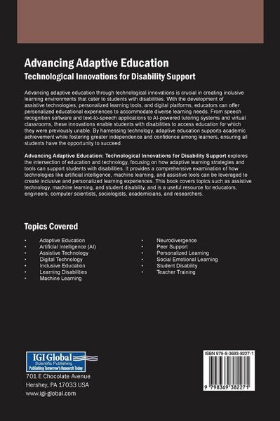 Produktbild: Advancing Adaptive Education
