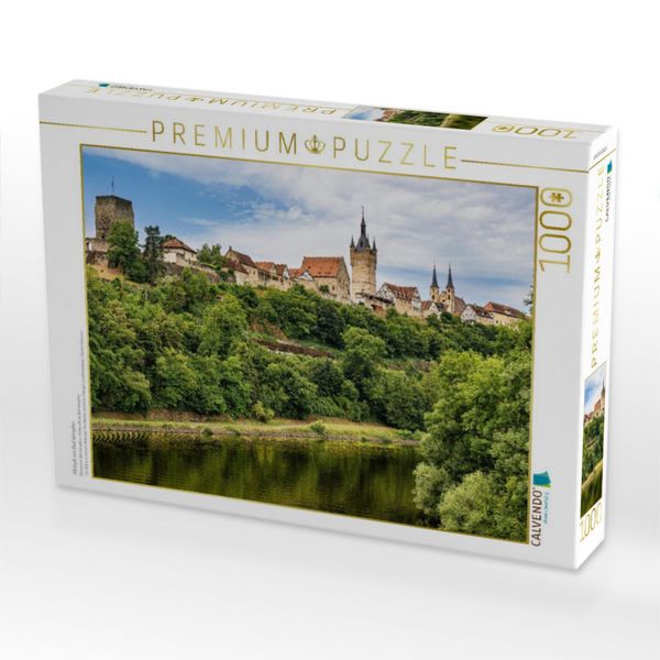 Produktbild: CALVENDO Puzzle Altstadt von Bad Wimpfen | 1000 Teile Lege-Gr&ouml;&szlig;e 64x48cm Foto-Puzzle f&uuml;r gl&uuml;ckliche Stunden