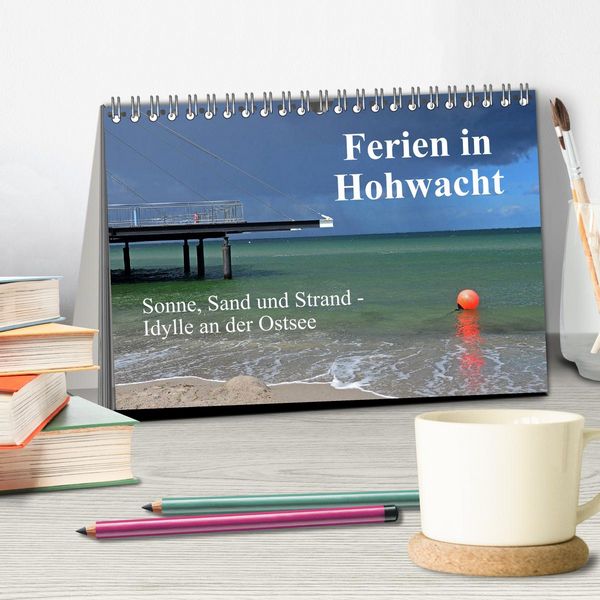 Produktbild: Ferien in Hohwacht (Tischkalender 2026 DIN A5 quer), CALVENDO Monatskalender