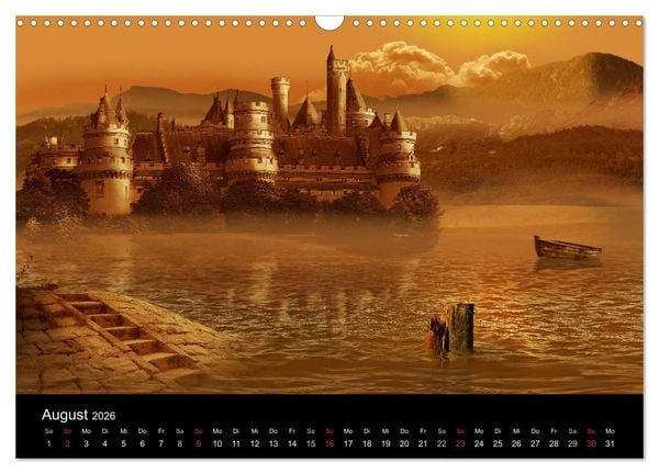 Produktbild: Mystische und romantische M&auml;rchenwelt Mausopardia (Wandkalender 2026 DIN A3 quer), CALVENDO Monatskalender
