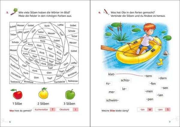Produktbild: Lesel&ouml;wen Lernhilfen - Leichter lesen - 1. Klasse
