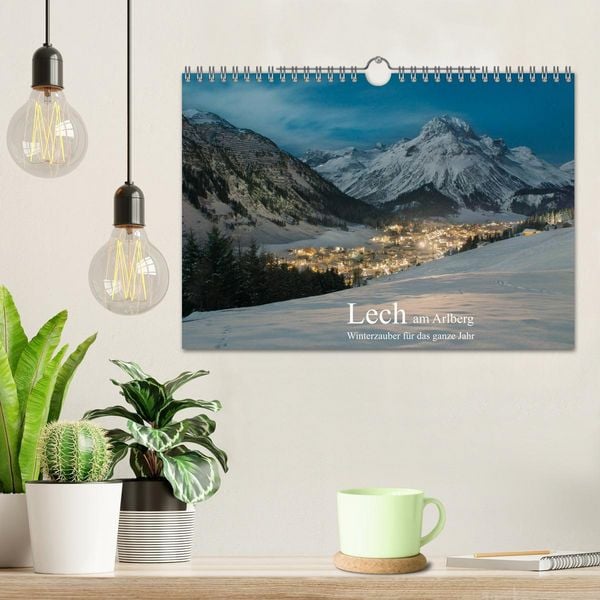 Produktbild: Lech am Arlberg - Winterzauber f&uuml;r das ganze Jahr (Wandkalender 2026 DIN A4 quer), CALVENDO Monatskalender