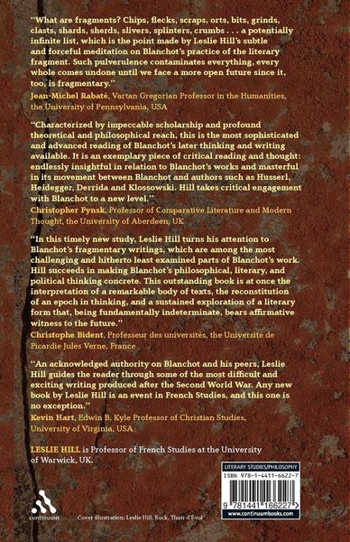 Produktbild: Maurice Blanchot and Fragmentary Writing