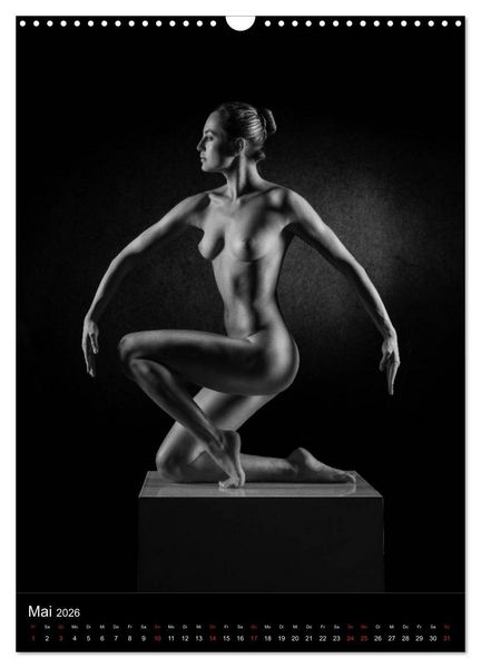 Produktbild: BODY SCULPTURE (Wandkalender 2026 DIN A3 hoch), CALVENDO Monatskalender