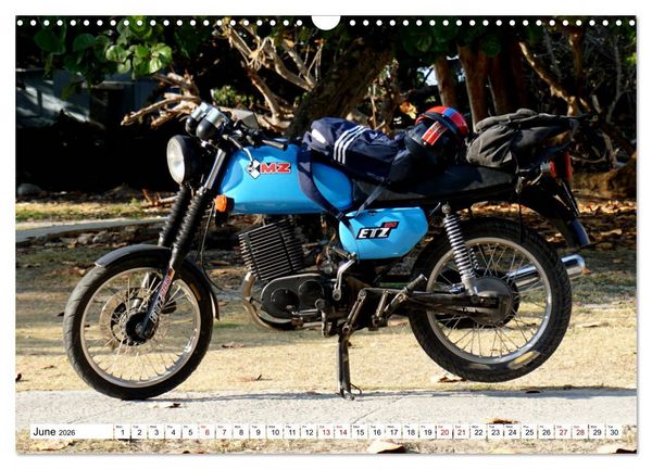 Produktbild: The Legendary MZ (Wall Calendar 2026 DIN A3 landscape), CALVENDO 12 Month Wall Calendar