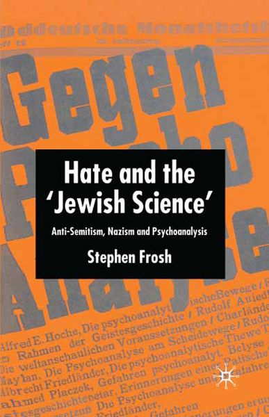 Produktbild: Hate and the &lsquo;Jewish Science&rsquo;