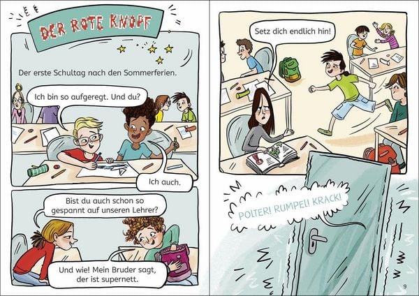 Produktbild: Lesel&ouml;wen Comics 1. Klasse - Der magische Stundenplan