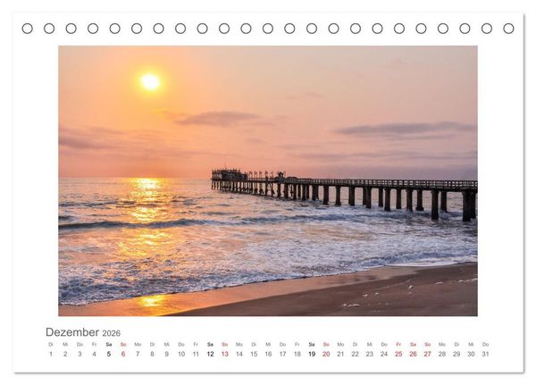 Produktbild: Namibia - unterwegs mit Julia Hahn (Tischkalender 2026 DIN A5 quer), CALVENDO Monatskalender