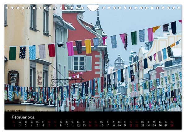 Produktbild: Traumhaftes Lindau im Bodensee (Wandkalender 2026 DIN A4 quer), CALVENDO Monatskalender