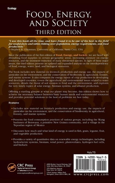 Produktbild: Food, Energy, and Society