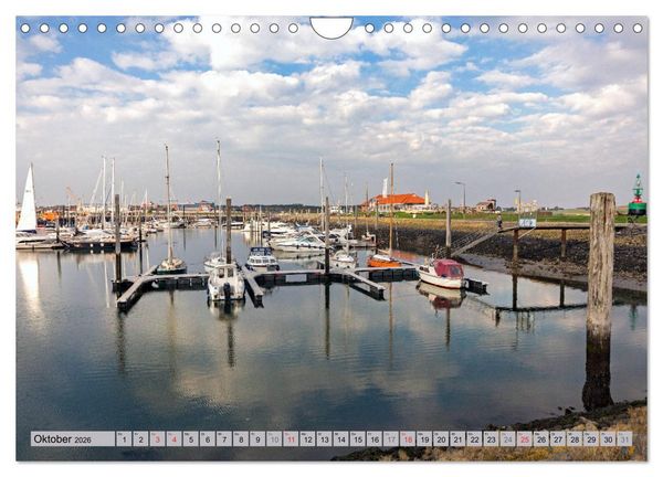 Produktbild: Norderney Spaziergang (Wandkalender 2026 DIN A4 quer), CALVENDO Monatskalender