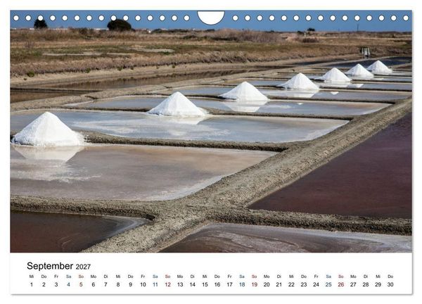 Produktbild: Vend&eacute;e - Bilder von der C&ocirc;te de Lumi&egrave;re (Wandkalender 2027 DIN A4 quer), CALVENDO Monatskalender