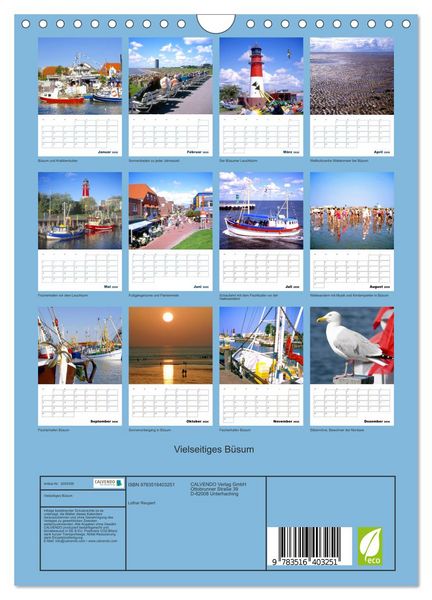 Produktbild: Vielseitiges B&uuml;sum (Wandkalender 2026 DIN A4 hoch), CALVENDO Monatskalender