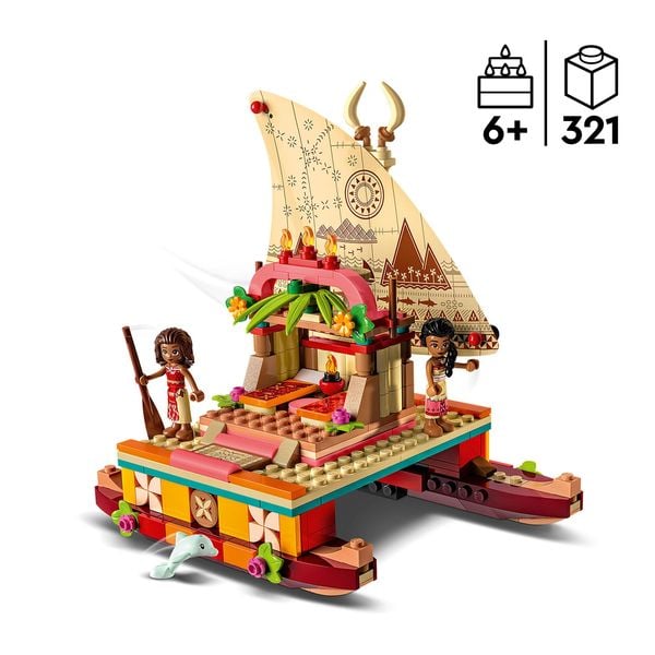 LEGO  Disney Princess 43210 Vaianas Katamaran Spielzeug zum Bauen' kaufen  - Spielwaren