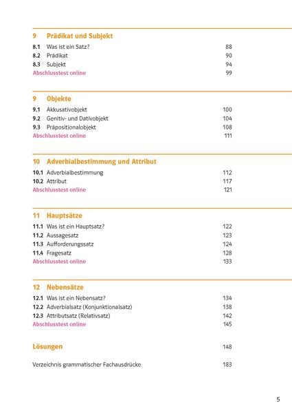 Produktbild: Sicher in Deutsch Grammatik 5./6. Klasse