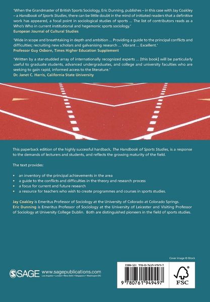 Produktbild: Handbook of Sports Studies