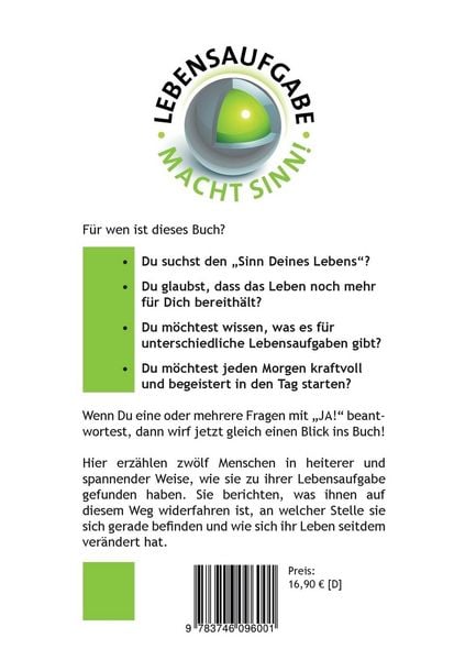Produktbild: Lebensaufgaben - 12 konkrete Beispiele
