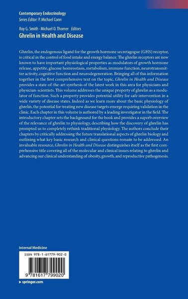 Produktbild: Ghrelin in Health and Disease